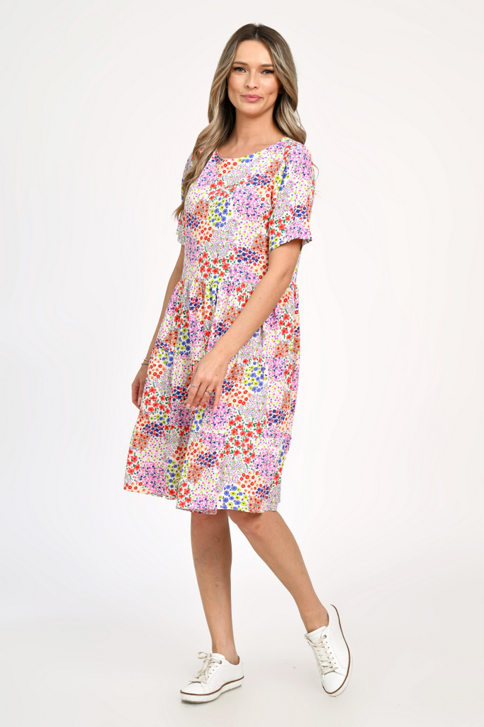 Rochie Dama, Eranthe, Microfloral V325